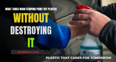 Removing Road Paint from Plastic: Effective Methods