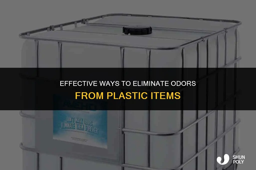 what takes smell out of plastic