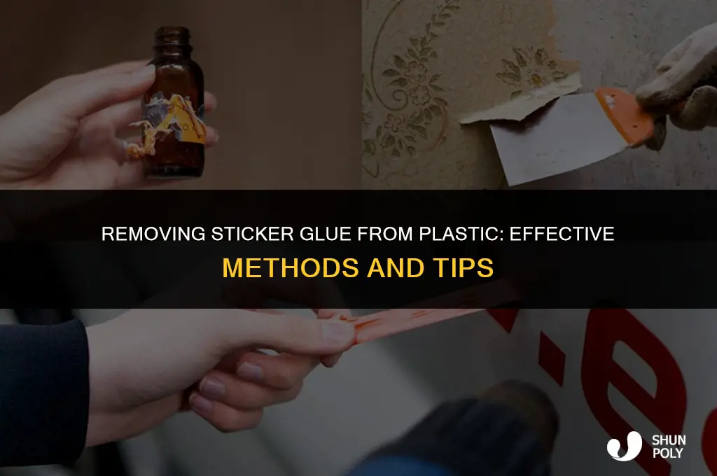 What Takes Glue Off Plastic