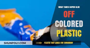Removing Super Glue from Colored Plastic: A Comprehensive Guide