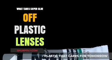 Effective Methods to Remove Super Glue from Plastic Lenses
