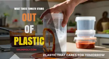 Effective Methods to Remove Tomato Stains from Plastic Surfaces