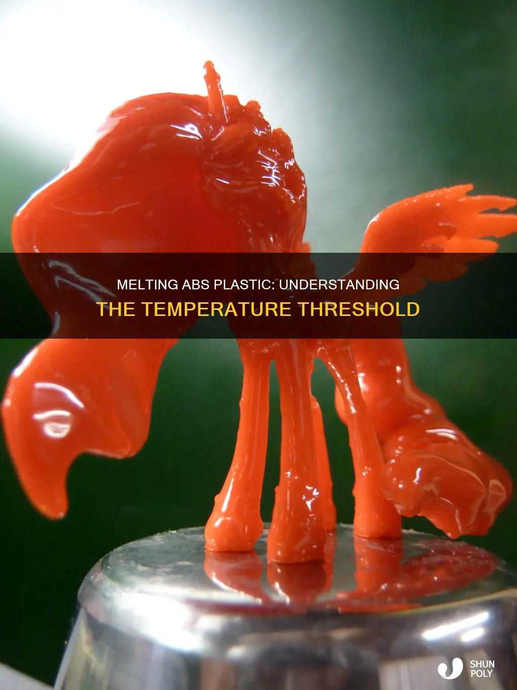 what temp does abs plastic melt