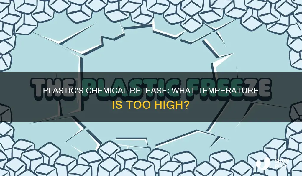 what temp does plastic release chemicals