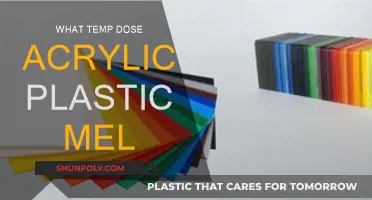 Melting Acrylic Plastic: What Temperature to Avoid?