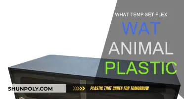 Perfect Flex Temperature for Animal Plastics