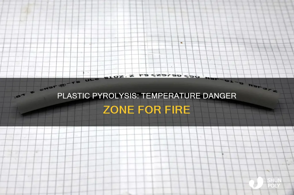 what tempature becore plastic catches fire