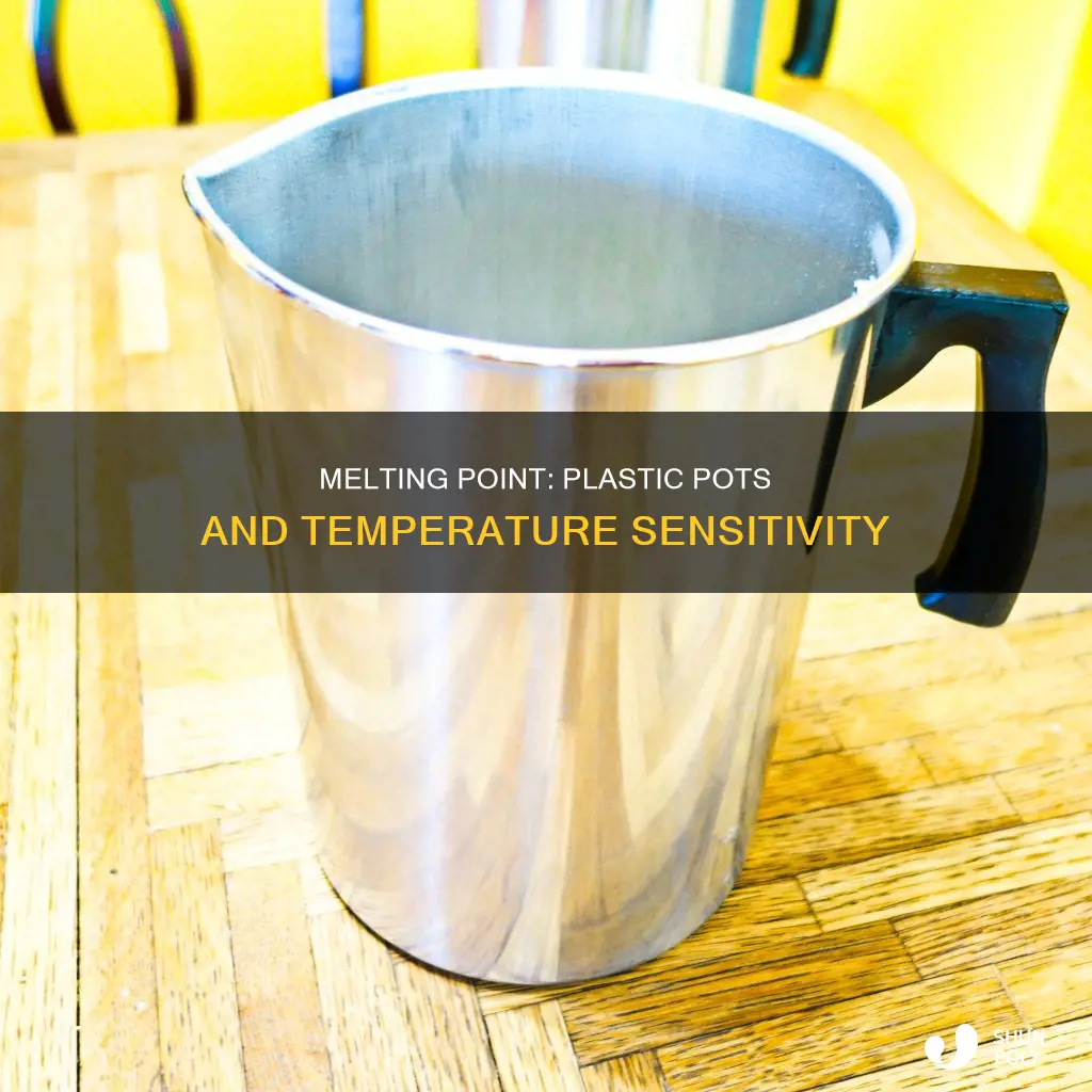what temperature do plastic pots melt