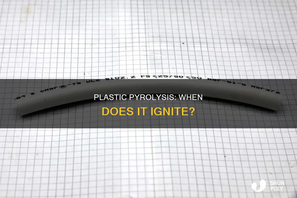 what temperature does plastic catch fire