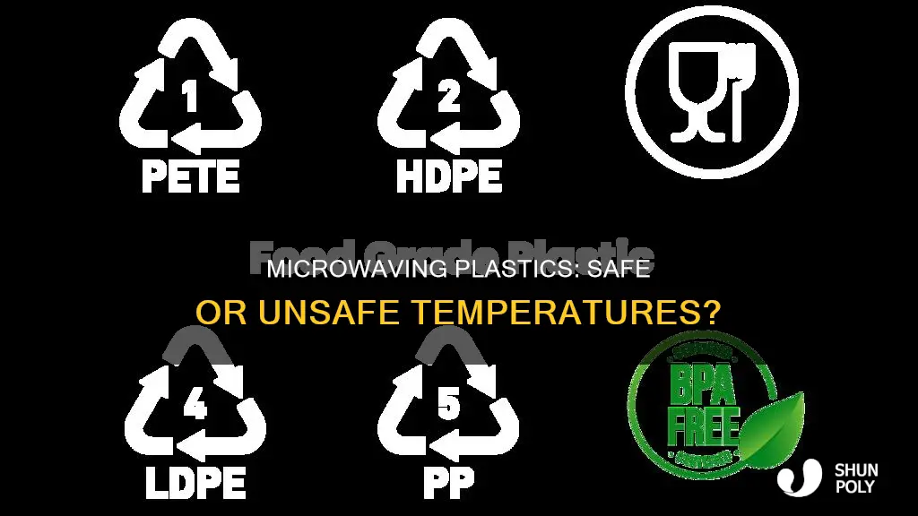what temperature is unsafe for plastic microwave