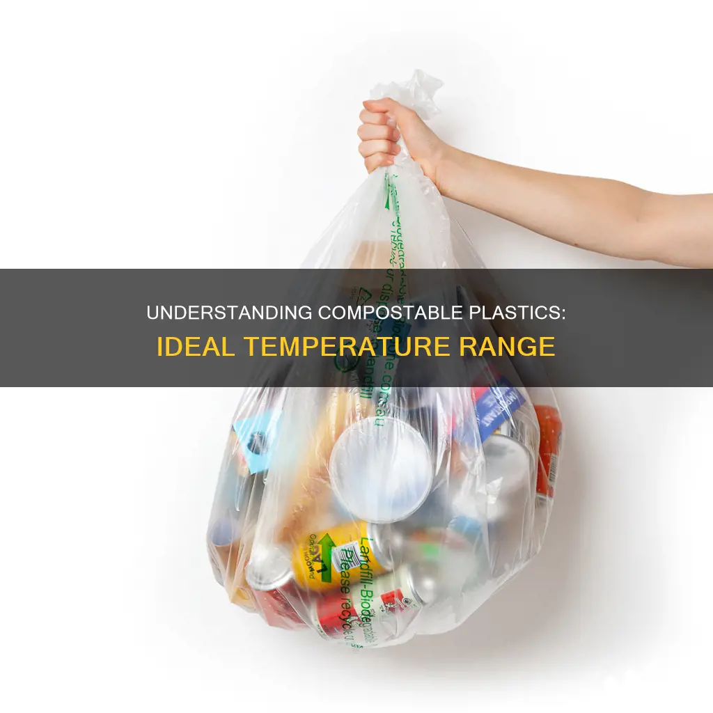what temperatures must compostable plastic be in