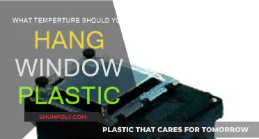 The Perfect Temperature for Hanging Window Plastic