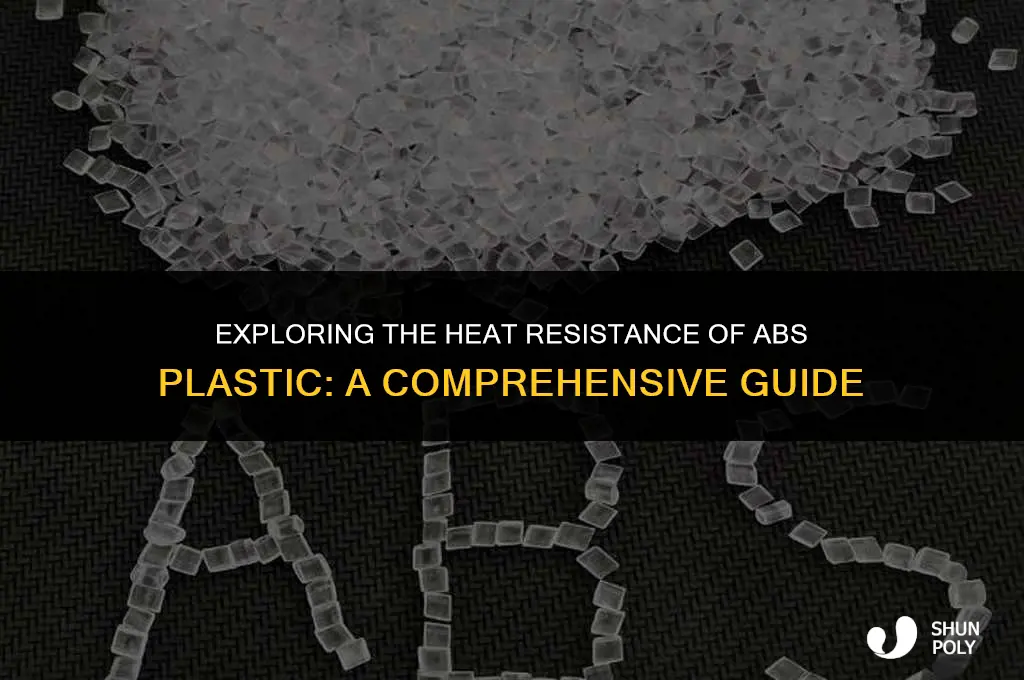 what temps will abs plastic hold up to