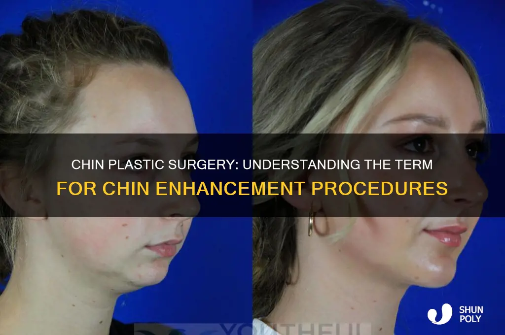 what term describes plastic surgery on a person