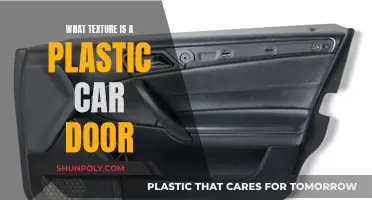 Plastic Car Door Texture: What's the Feel?