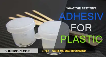 Best Trim Adhesives for Plastic: Ultimate Guide
