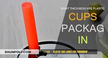 Plastic Cup Packaging: Thickness and Its Benefits