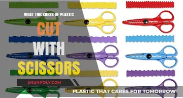 Cutting Plastic with Scissors: Ideal Thickness for Clean, Easy Cuts