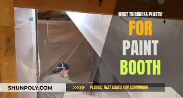 Choosing the Right Thickness of Plastic for Paint Booths
