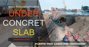 Plastic Sheeting Thickness for Concrete Slab Protection