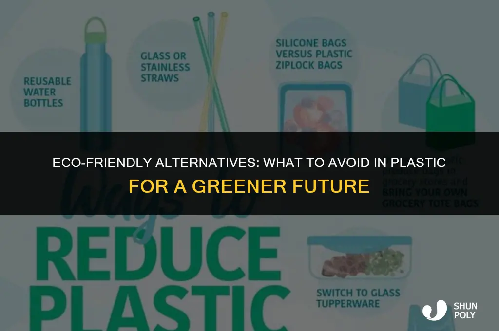 what to avoid in plastic