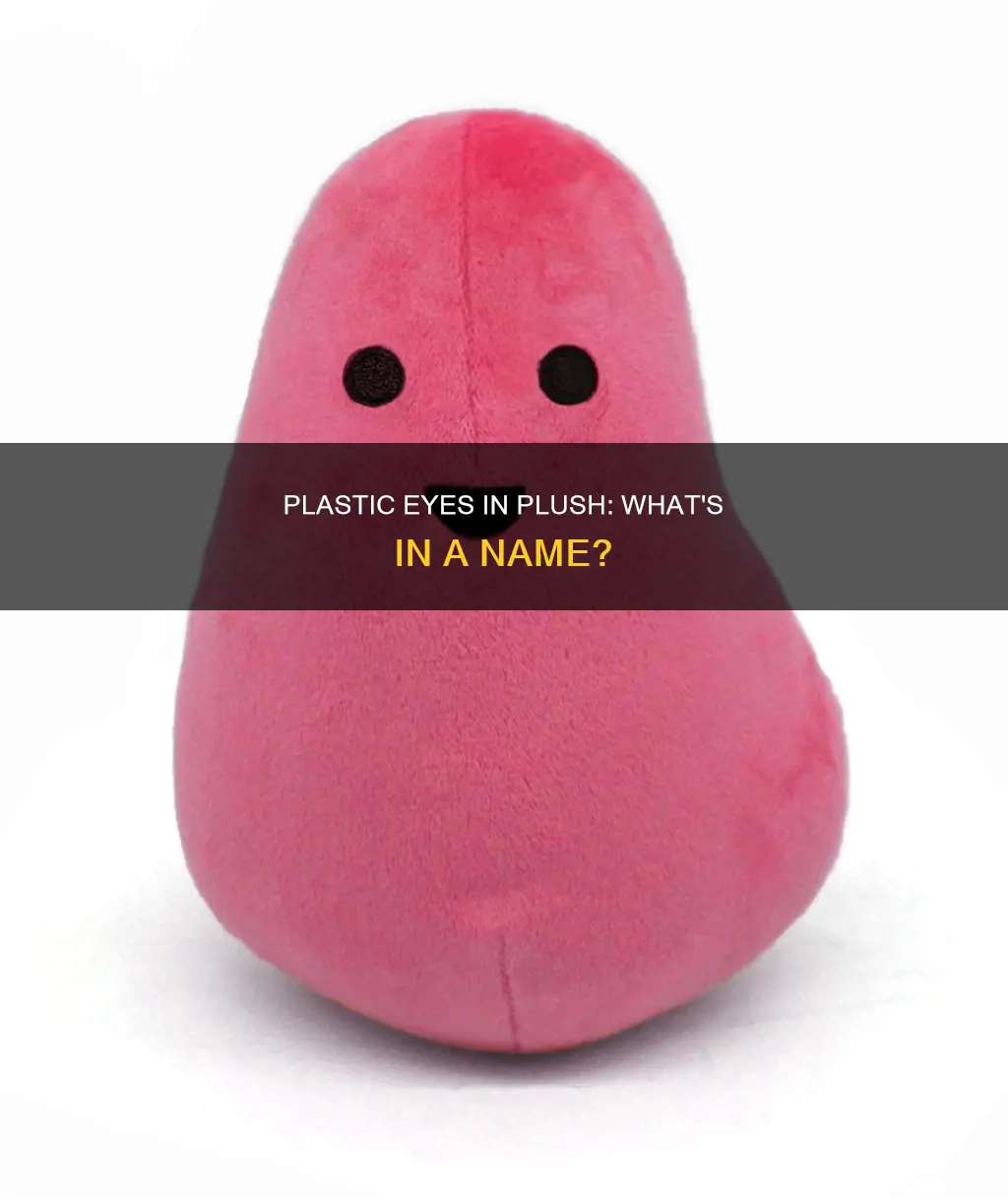 what to call plastic eyes in plush