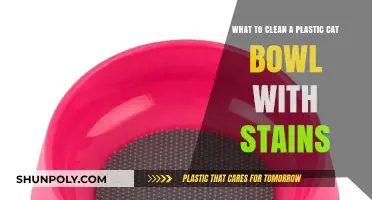 Effective Cleaning Tips for Removing Stains from Plastic Cat Bowls