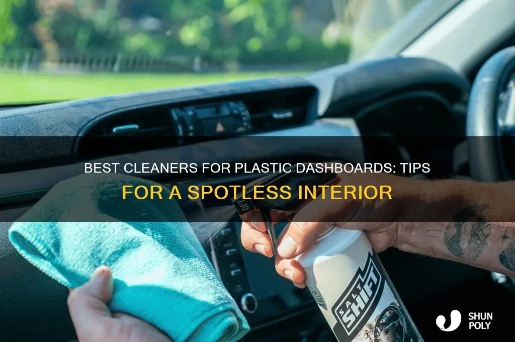 what to clean plastic dash with