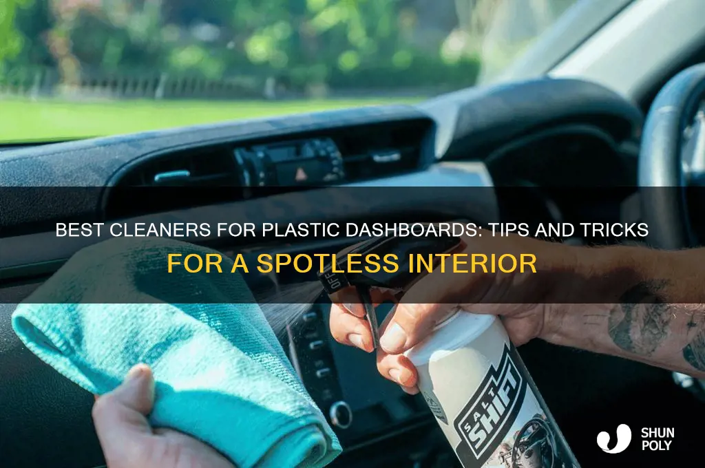 what to clean plastic dashboard with