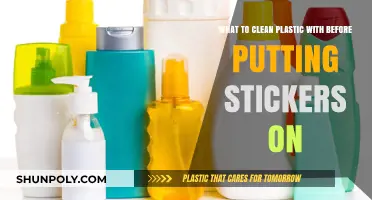 Prepping Plastic Surfaces: Best Cleaners for Sticker Adhesion Success