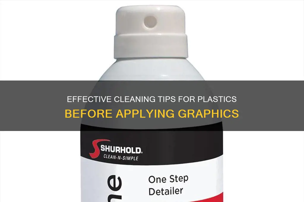 what to clean plastics with before applying graphics