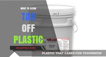 Effective Ways to Remove Tar Stains from Plastic Surfaces Easily