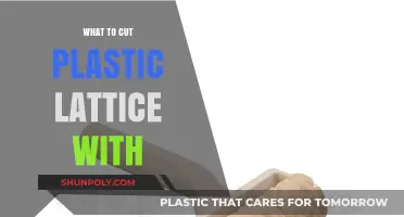 Best Tools for Cutting Plastic Lattice: A Comprehensive Guide