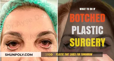 Botched Plastic Surgery: Steps to Recovery and Legal Options