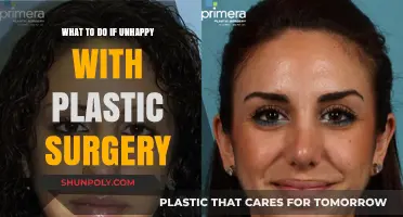 Unhappy with Plastic Surgery? Steps to Take for Resolution and Healing