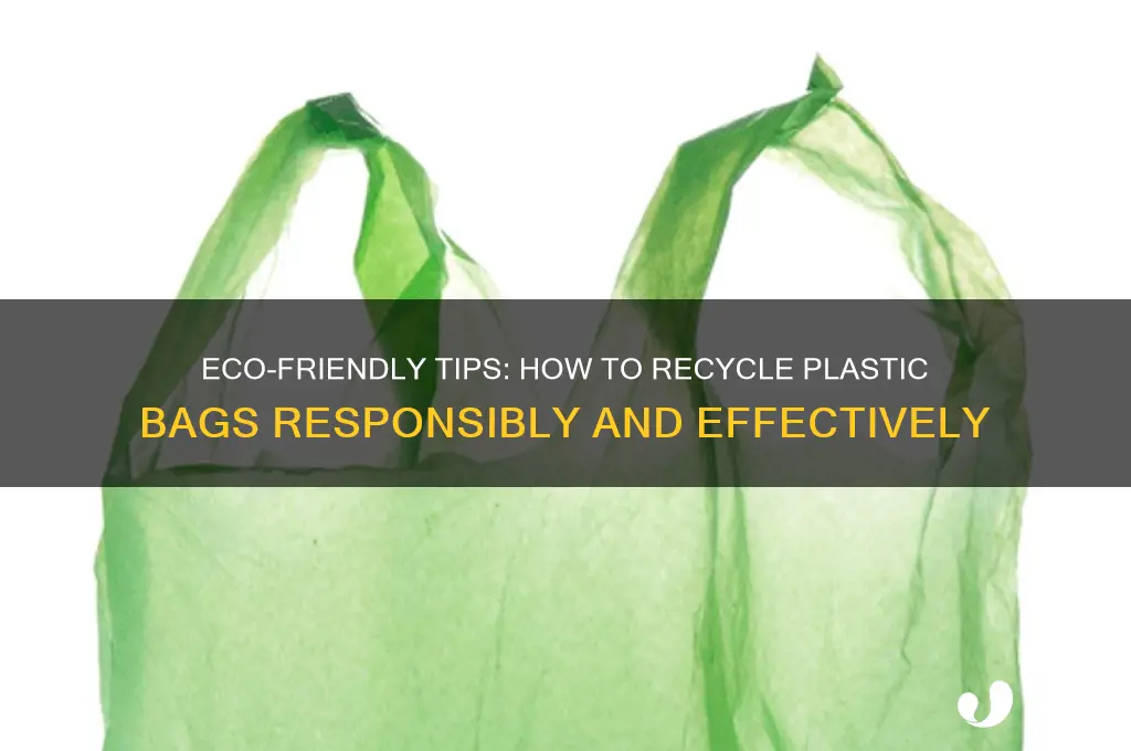 what to do to recycle plastic bags