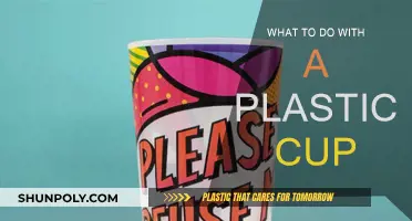 Creative Ways to Reuse Plastic Cups