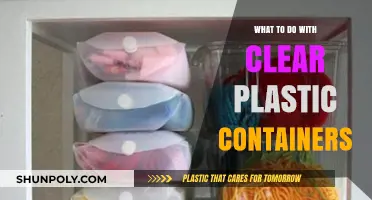 Creative Ways to Reuse Clear Plastic Containers