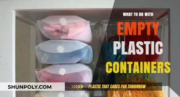Creative Ways to Reuse and Upcycle Empty Plastic Containers