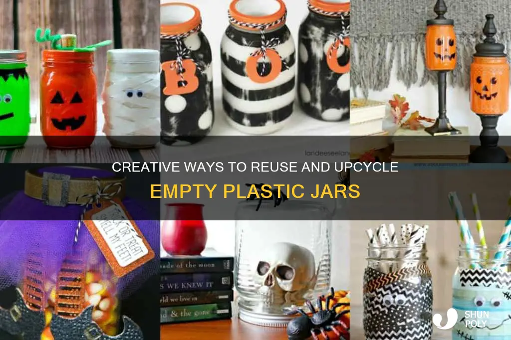 what to do with empty plastic jars