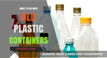 Creative Ways to Reuse Old Plastic Containers