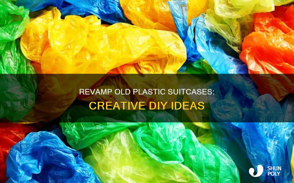 what to do with old plastic suitcase