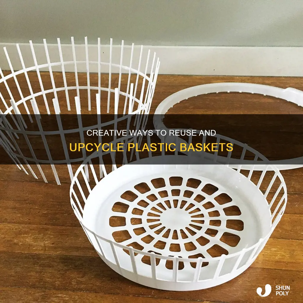 what to do with plastic baskets