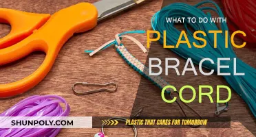 Creative Ways to Upcycle Plastic Bracelet Cords