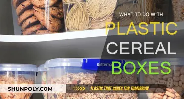 Creative Ways to Reuse Plastic Cereal Boxes