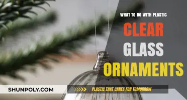 Creative Ways to Repurpose Plastic Clear Glass Ornaments for Decor