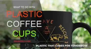 Creative Ways to Reuse Plastic Coffee Cups