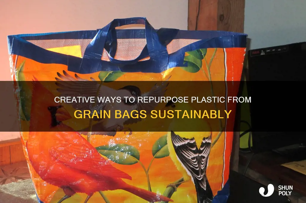 what to do with plastic from grain bag