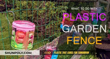 Creative Ways to Use Plastic Garden Fences