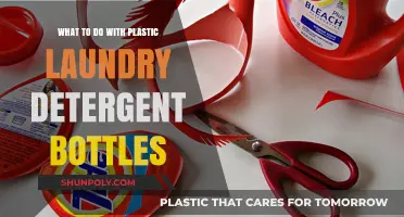 Creative Ways to Upcycle Plastic Laundry Detergent Bottles at Home